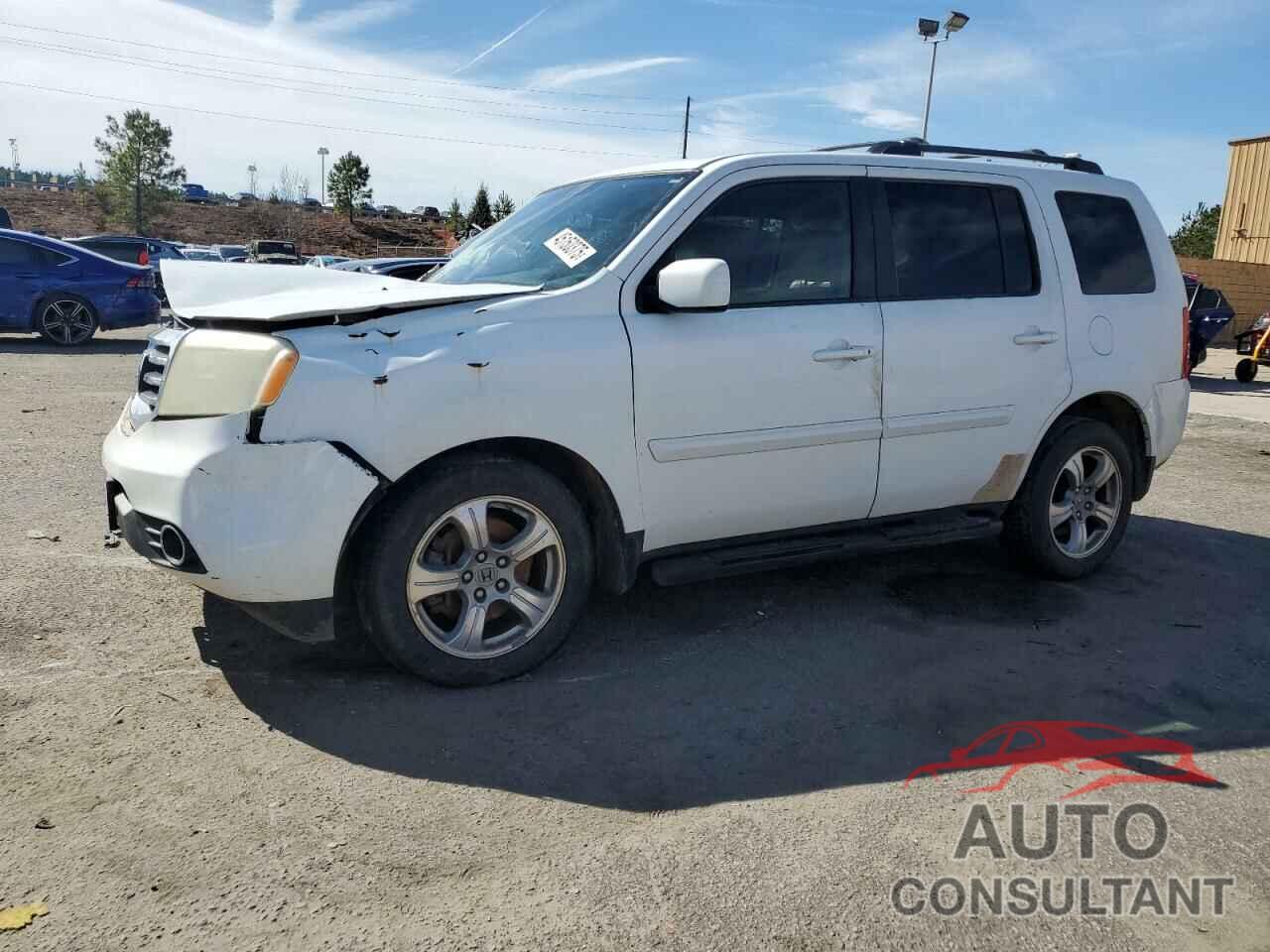 HONDA PILOT 2012 - 5FNYF4H67CB029972