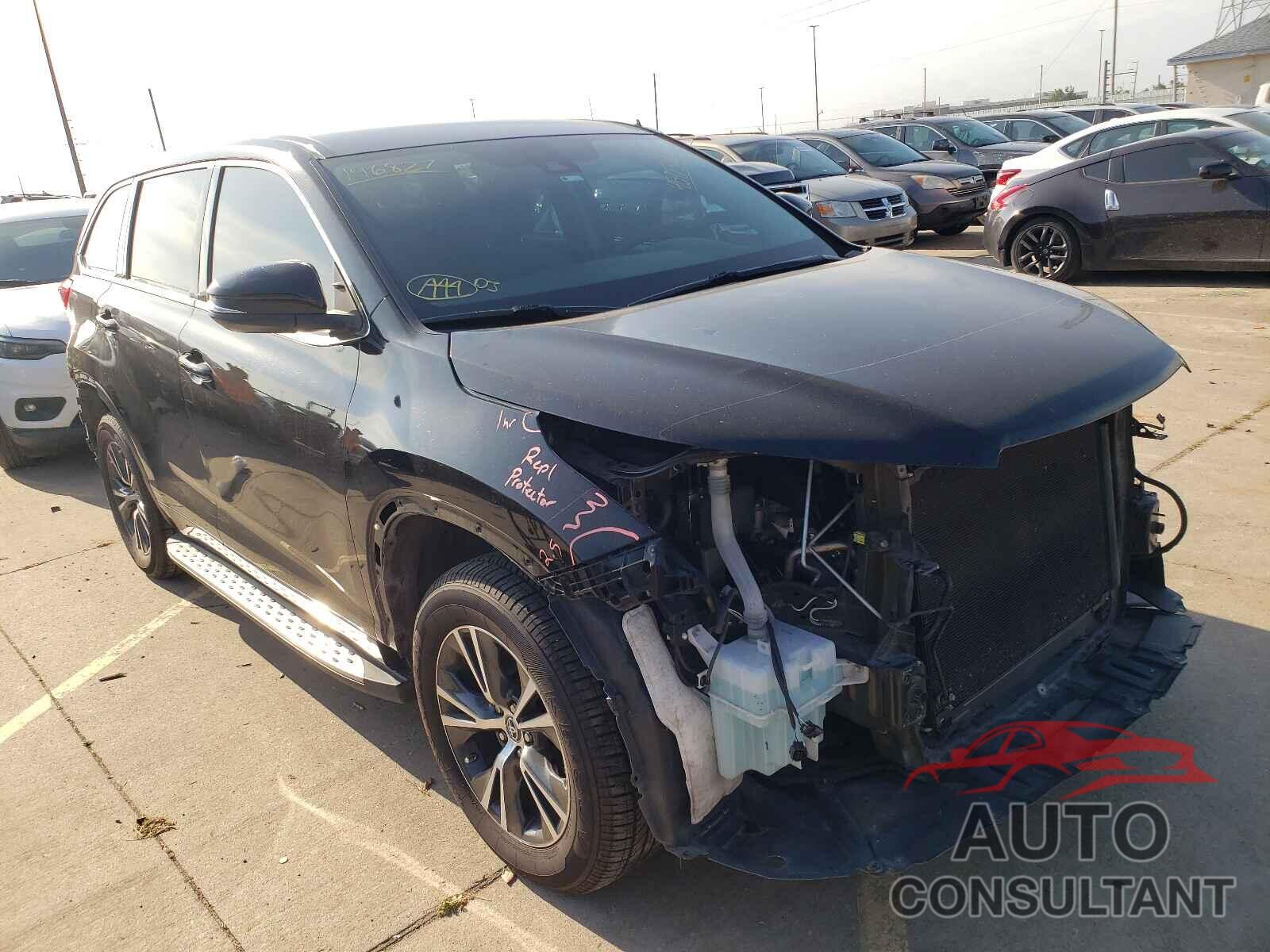 TOYOTA HIGHLANDER 2017 - 5TDZZRFHXHS196827