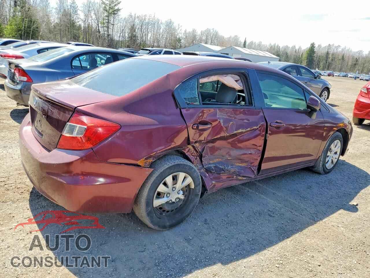HONDA CIVIC 2012 - 2HGFB2F45CH048184