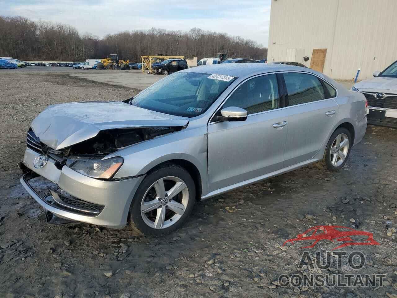 VOLKSWAGEN PASSAT 2013 - 1VWBP7A31DC060697
