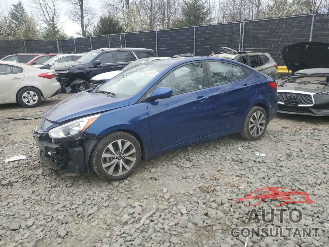 HYUNDAI ACCENT 2017 - KMHCT4AEXHU282573