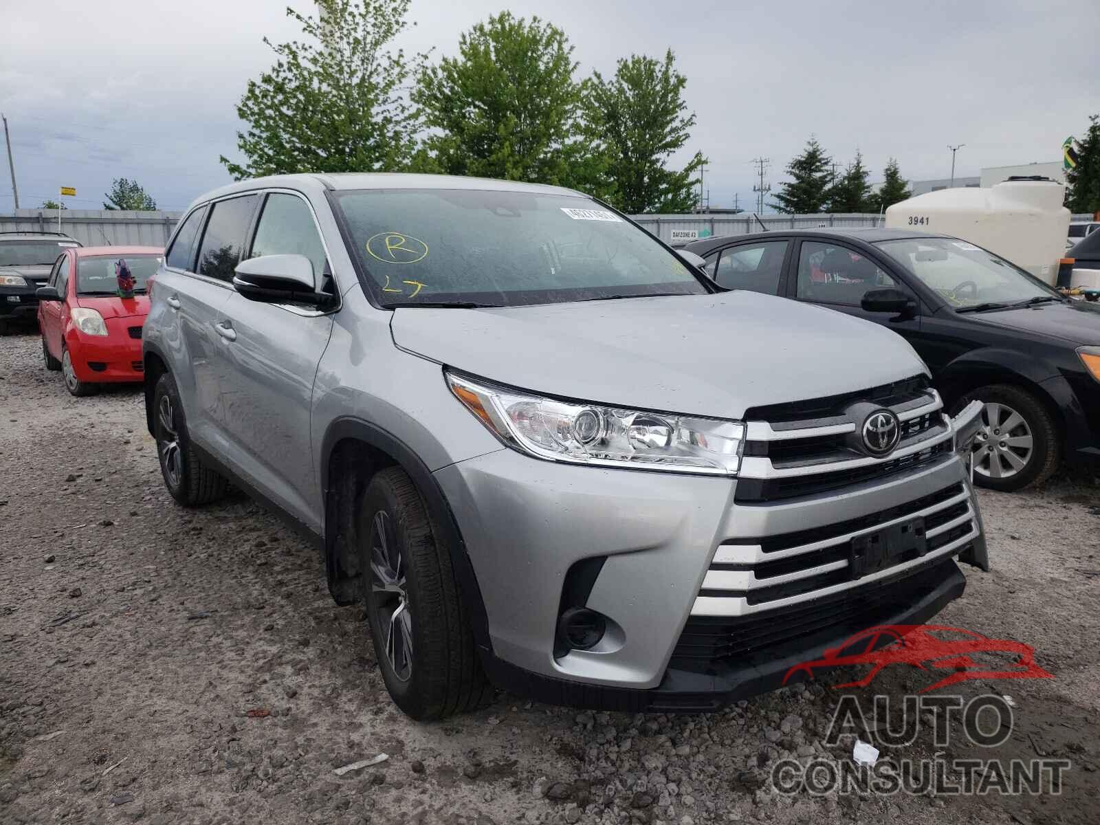 TOYOTA HIGHLANDER 2019 - 5TDBZRFH5KS994788
