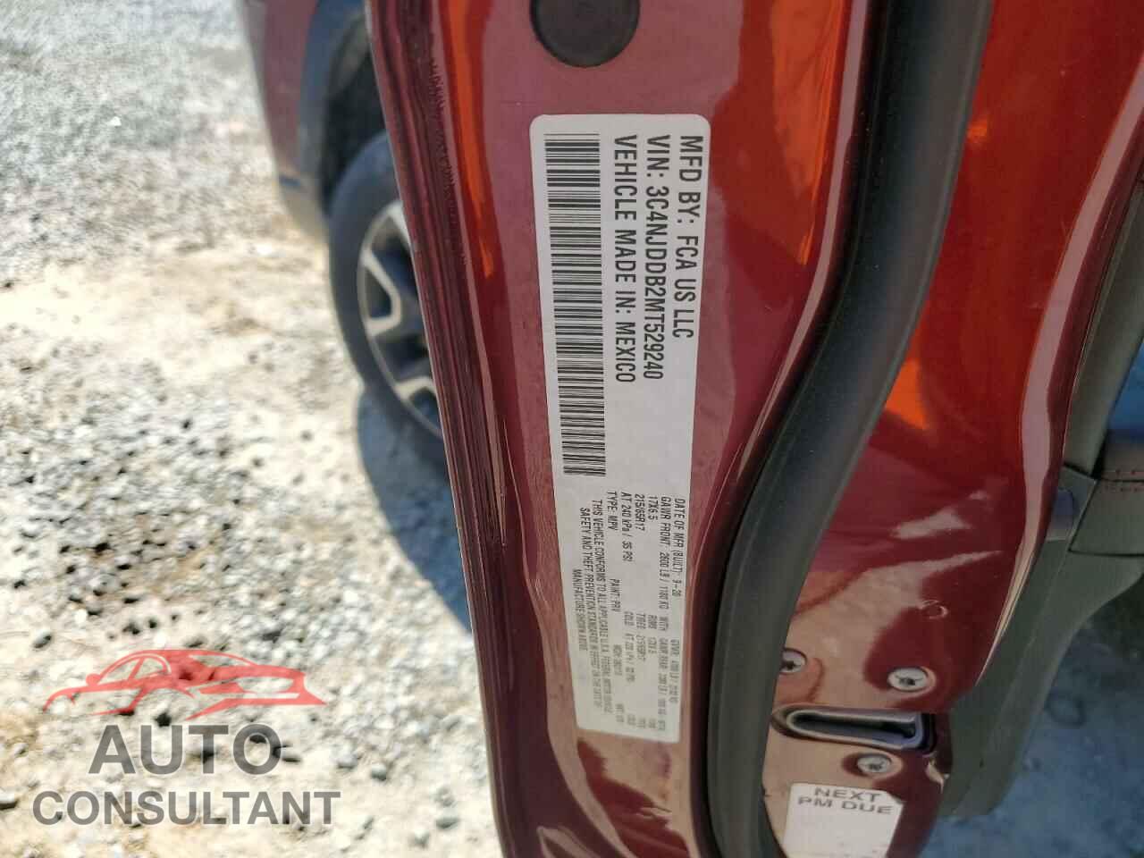 JEEP COMPASS 2021 - 3C4NJDDB2MT529240