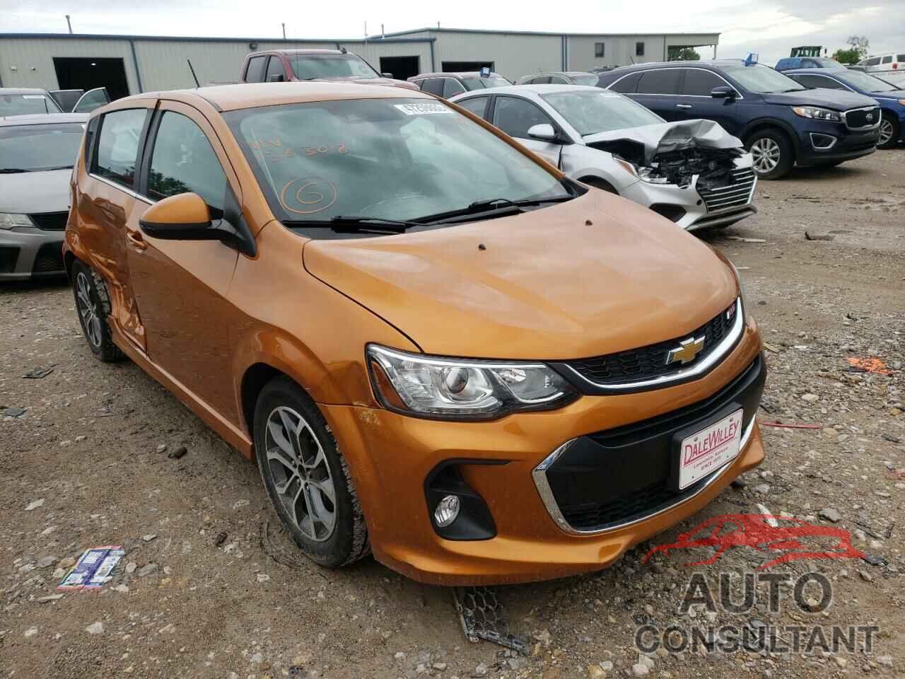 CHEVROLET SONIC 2017 - 1G1JD6SH9H4138308