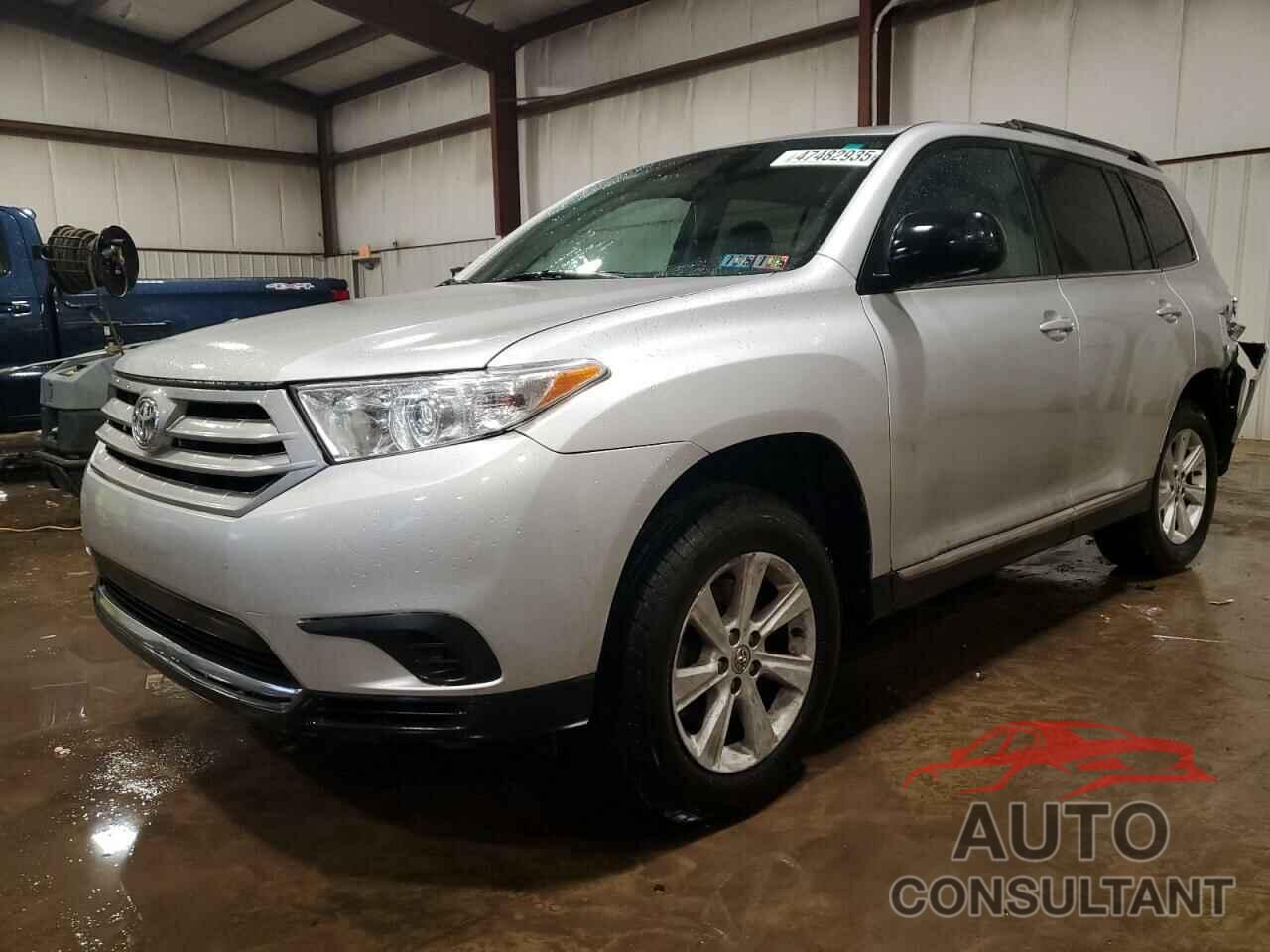 TOYOTA HIGHLANDER 2012 - 5TDBK3EH1CS109782