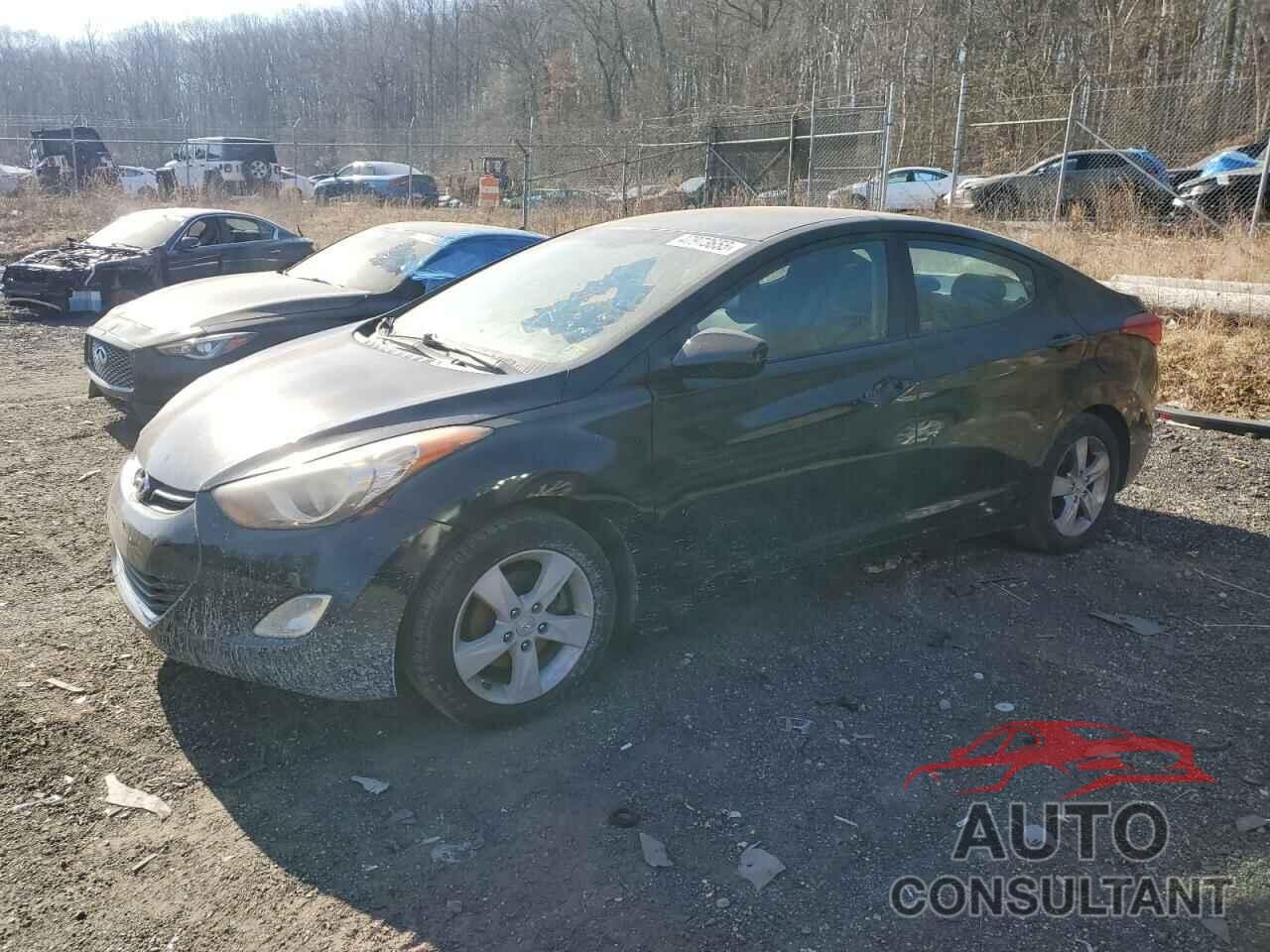 HYUNDAI ELANTRA 2012 - KMHDH4AE9CU183175
