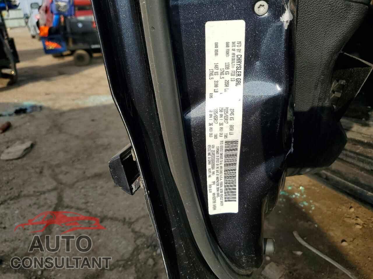 DODGE CARAVAN 2013 - 2C4RDGEG8DR688884