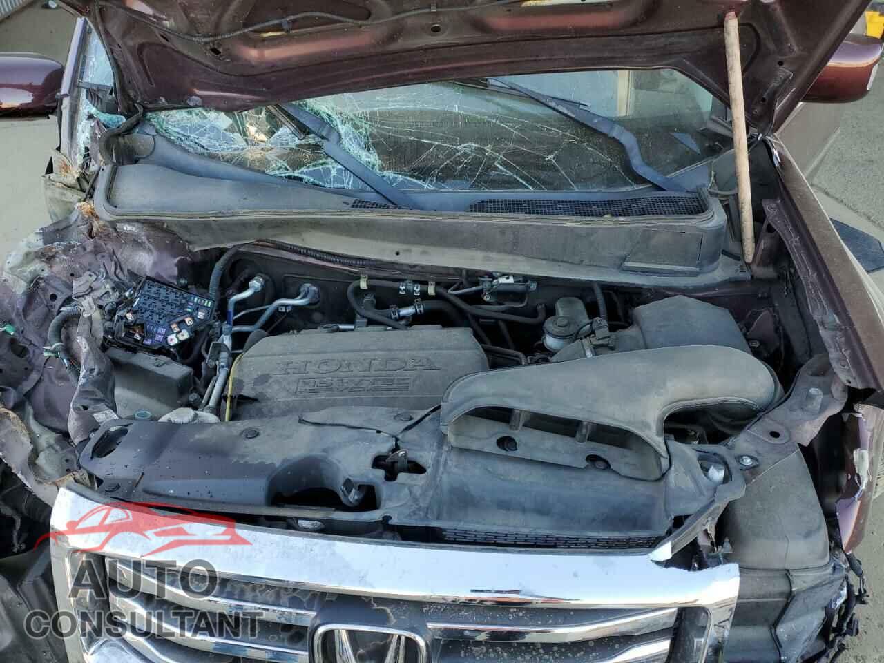HONDA PILOT 2012 - 5FNYF3H99CB013776