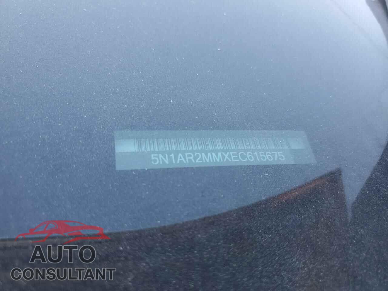 NISSAN PATHFINDER 2014 - 5N1AR2MMXEC615675