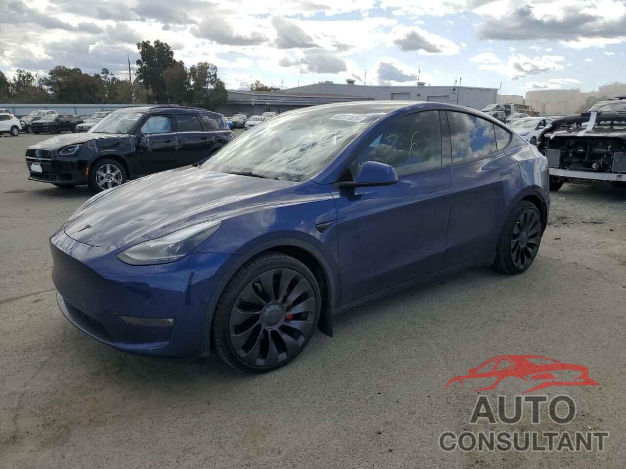 TESLA MODEL Y 2022 - 7SAYGDEF9NF406437