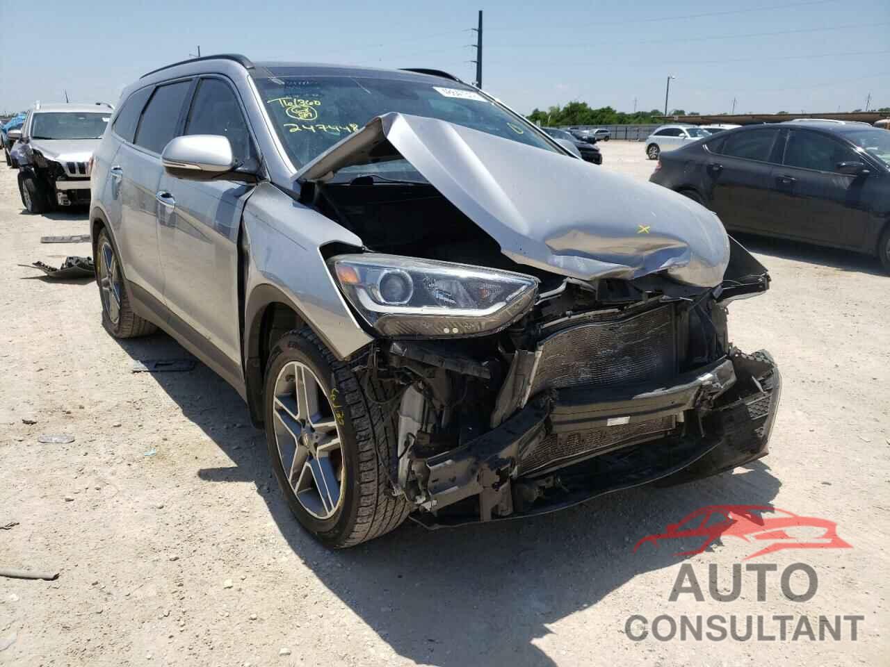 HYUNDAI SANTA FE 2017 - KM8SR4HF7HU247448
