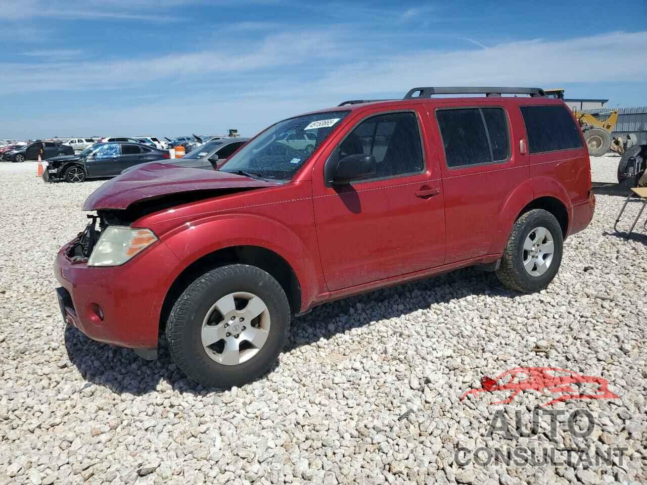 NISSAN PATHFINDER 2011 - 5N1AR1NN6BC624225