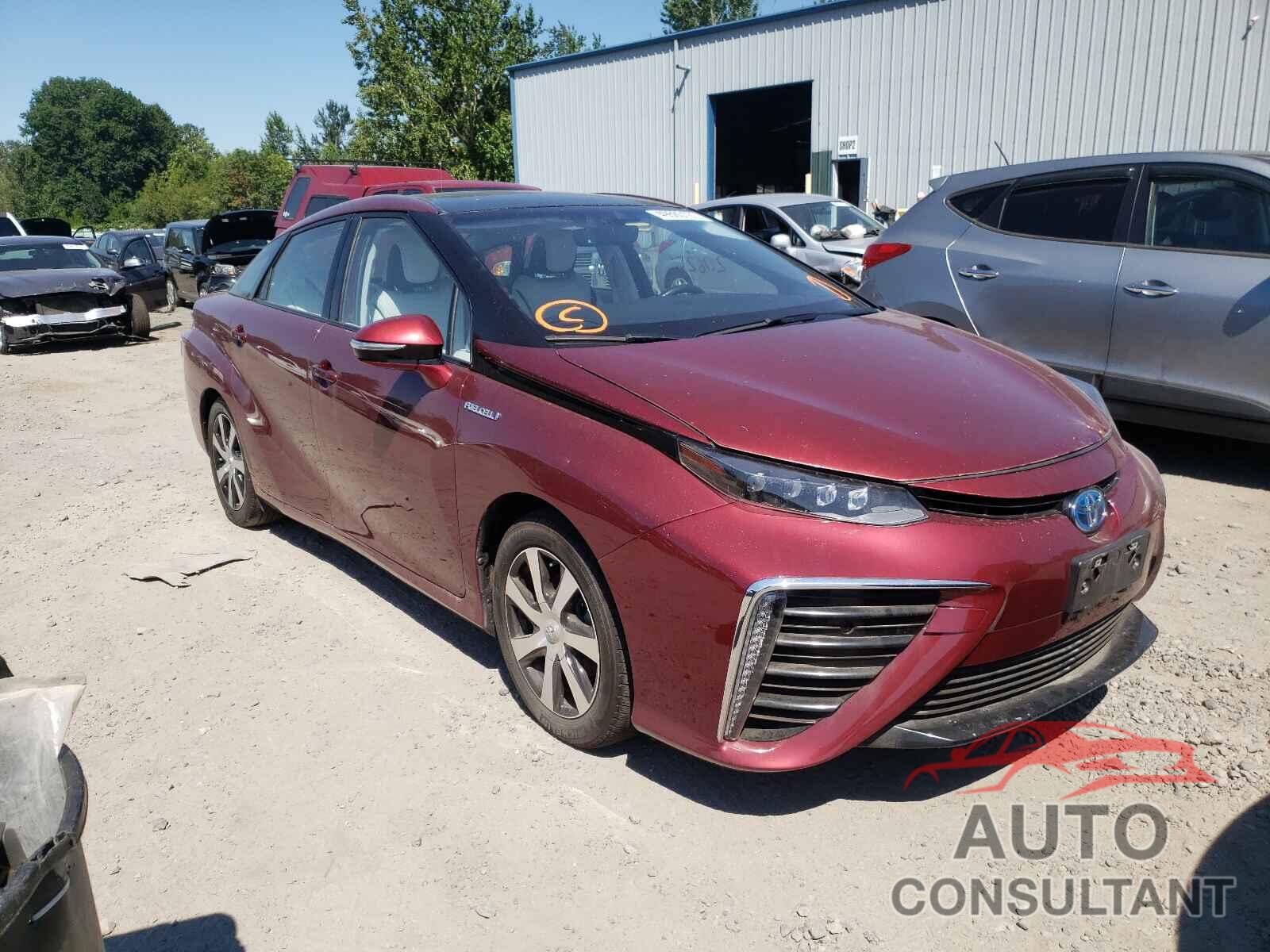 TOYOTA MIRAI 2017 - JTDBVRBD7HA001733
