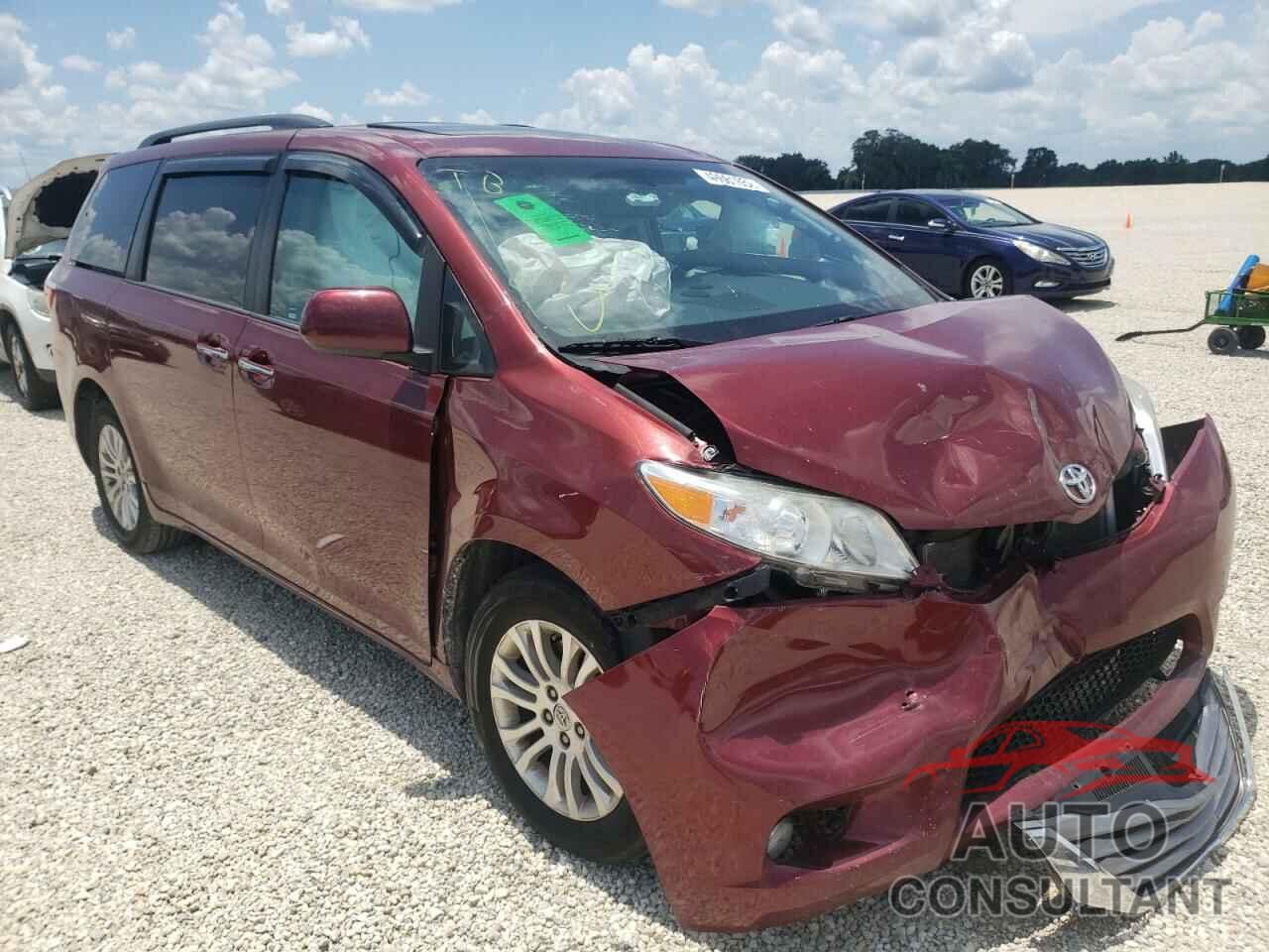 TOYOTA SIENNA 2016 - 5TDYK3DC9GS716955