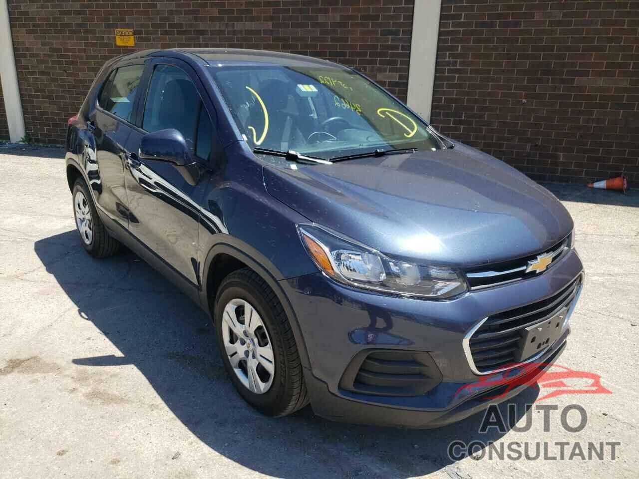 CHEVROLET TRAX 2018 - 3GNCJKSB8JL303463