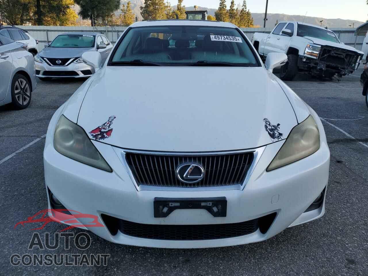 LEXUS IS 2012 - JTHBF5C29C5161860