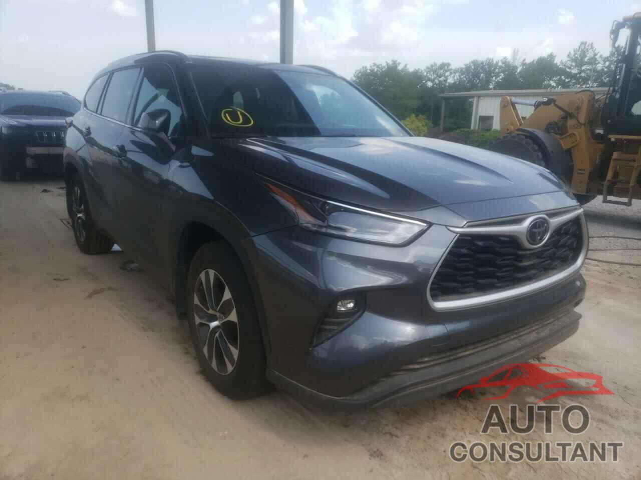 TOYOTA HIGHLANDER 2021 - 5TDGZRAH5MS514846