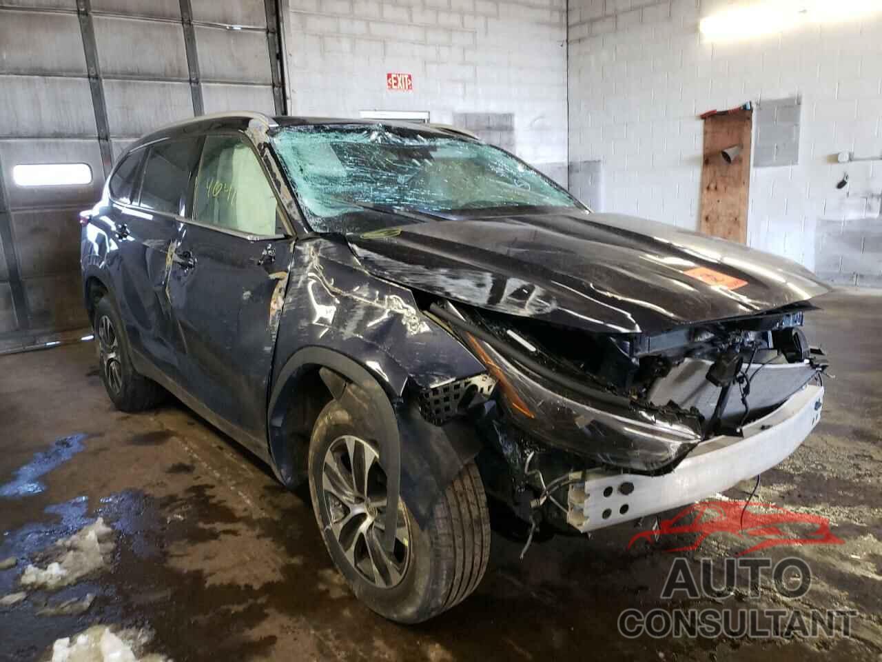 TOYOTA HIGHLANDER 2022 - 5TDGZRAH4NS544406