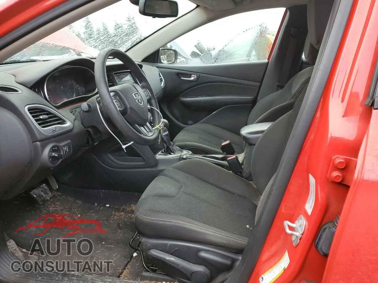 DODGE DART 2016 - 1C3CDFBBXGD661237