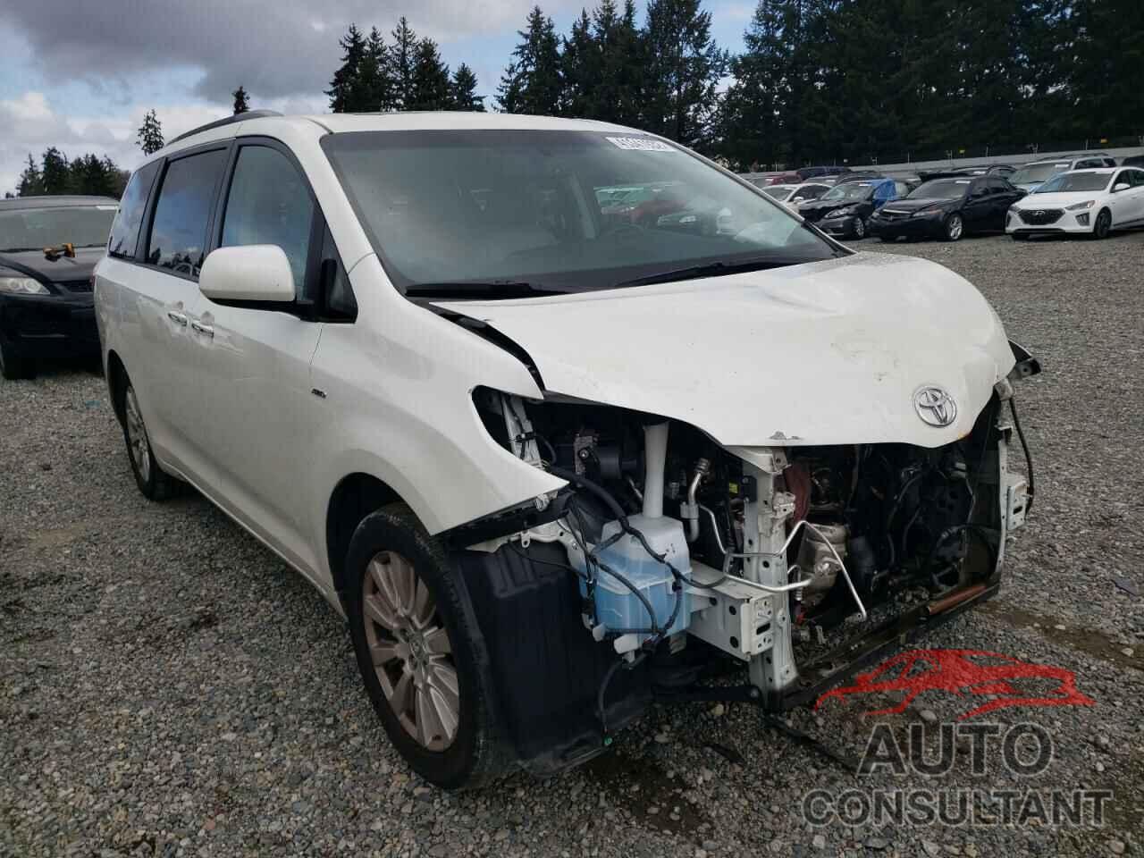 TOYOTA SIENNA 2017 - 5TDDZ3DC2HS152593