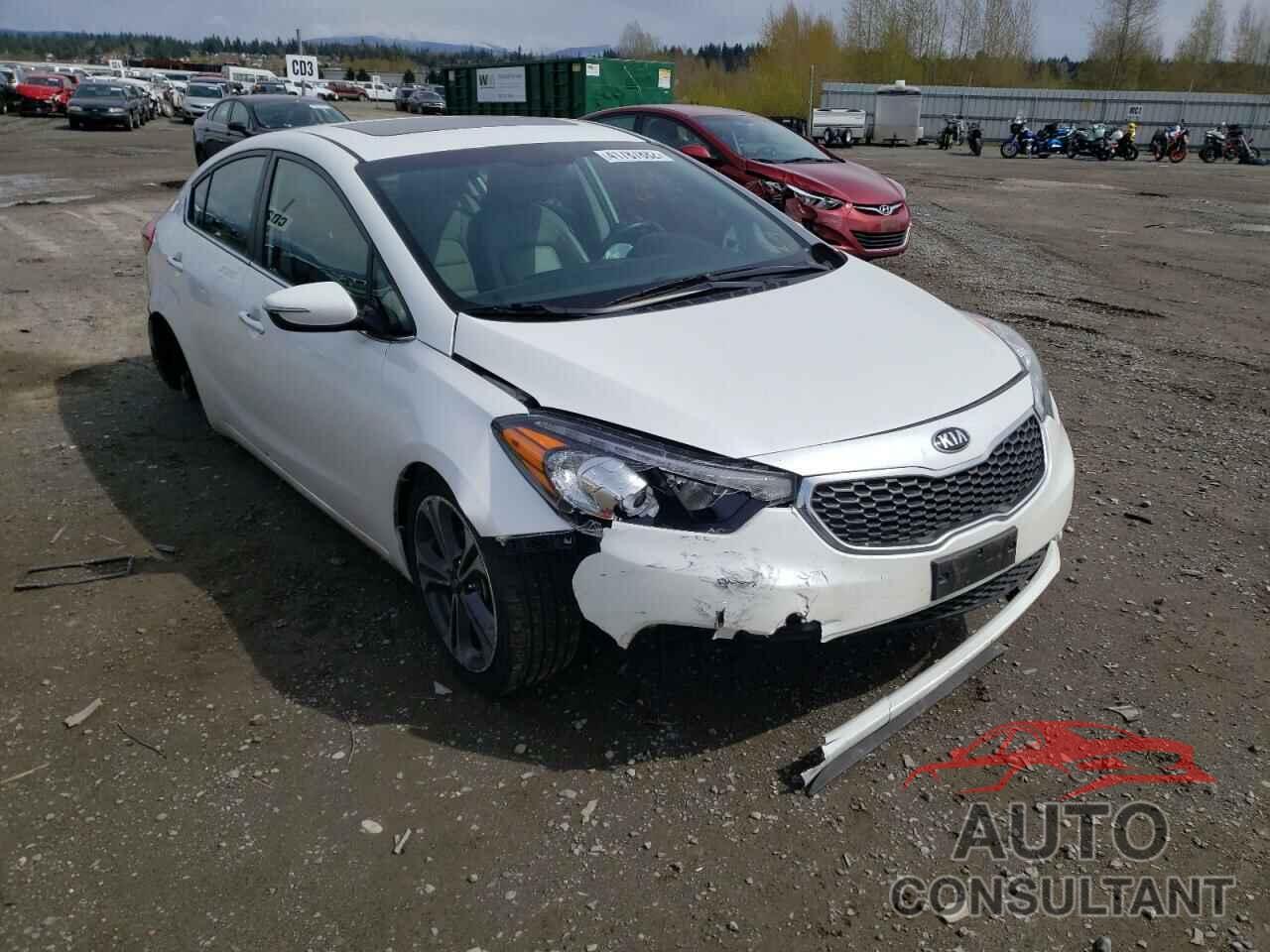 KIA FORTE 2016 - KNAFZ4A86G5450158