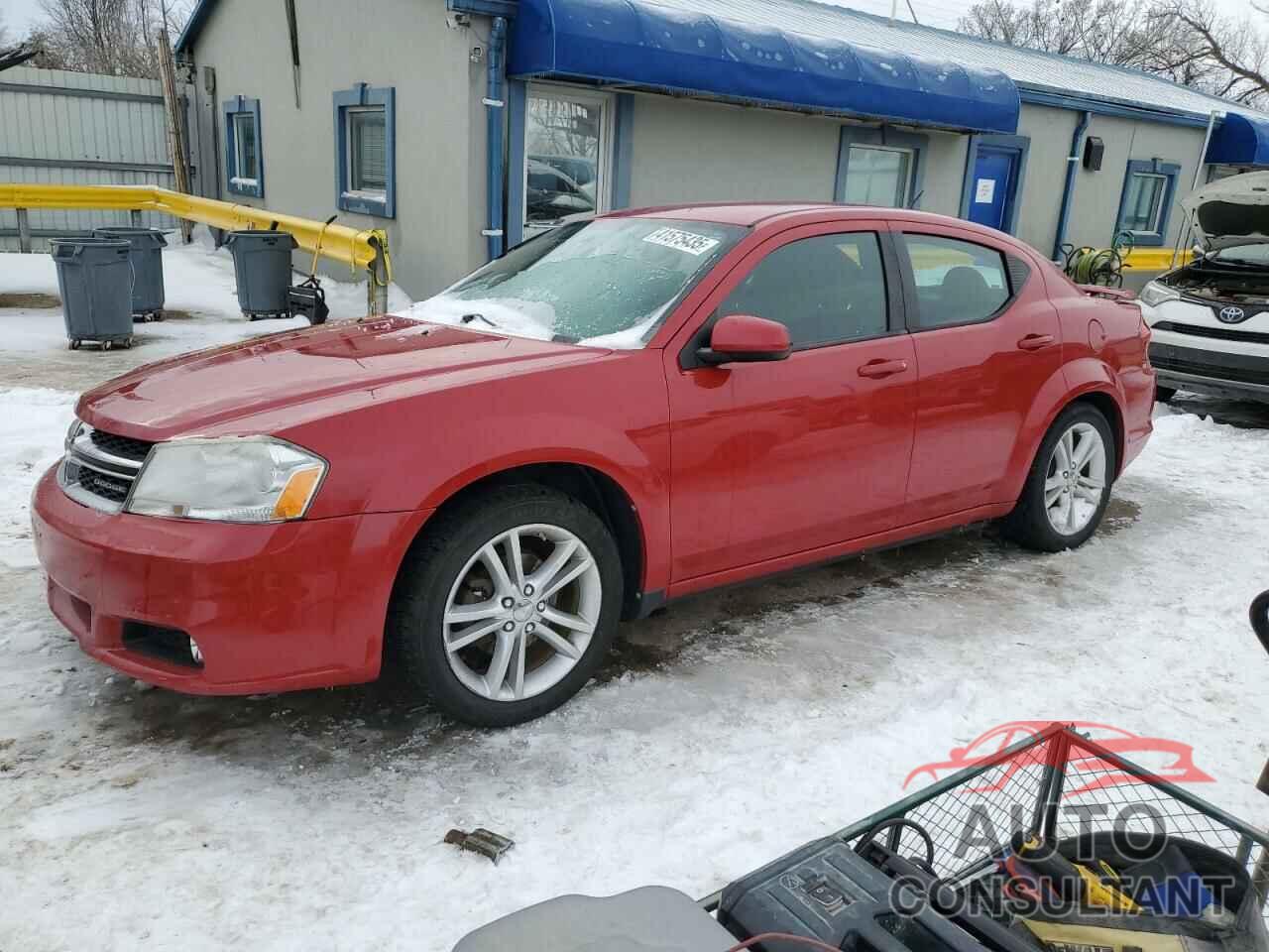 DODGE AVENGER 2012 - 1C3CDZEG6CN151562