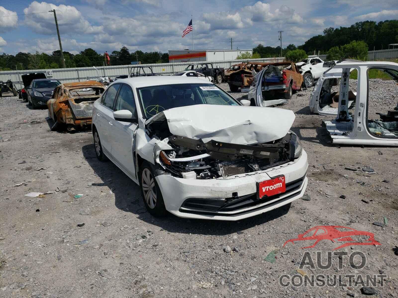 VOLKSWAGEN JETTA 2017 - 3VW2B7AJ9HM400129