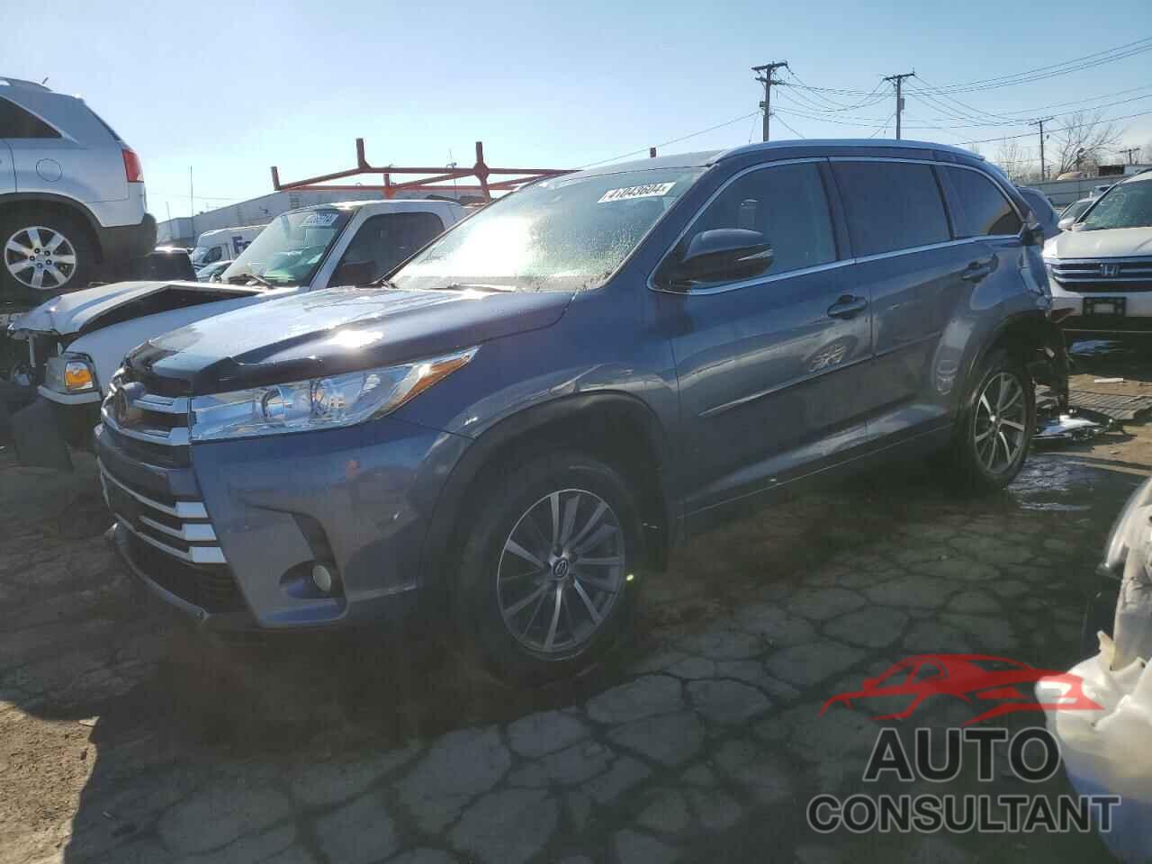 TOYOTA HIGHLANDER 2017 - 5TDJZRFH8HS437152