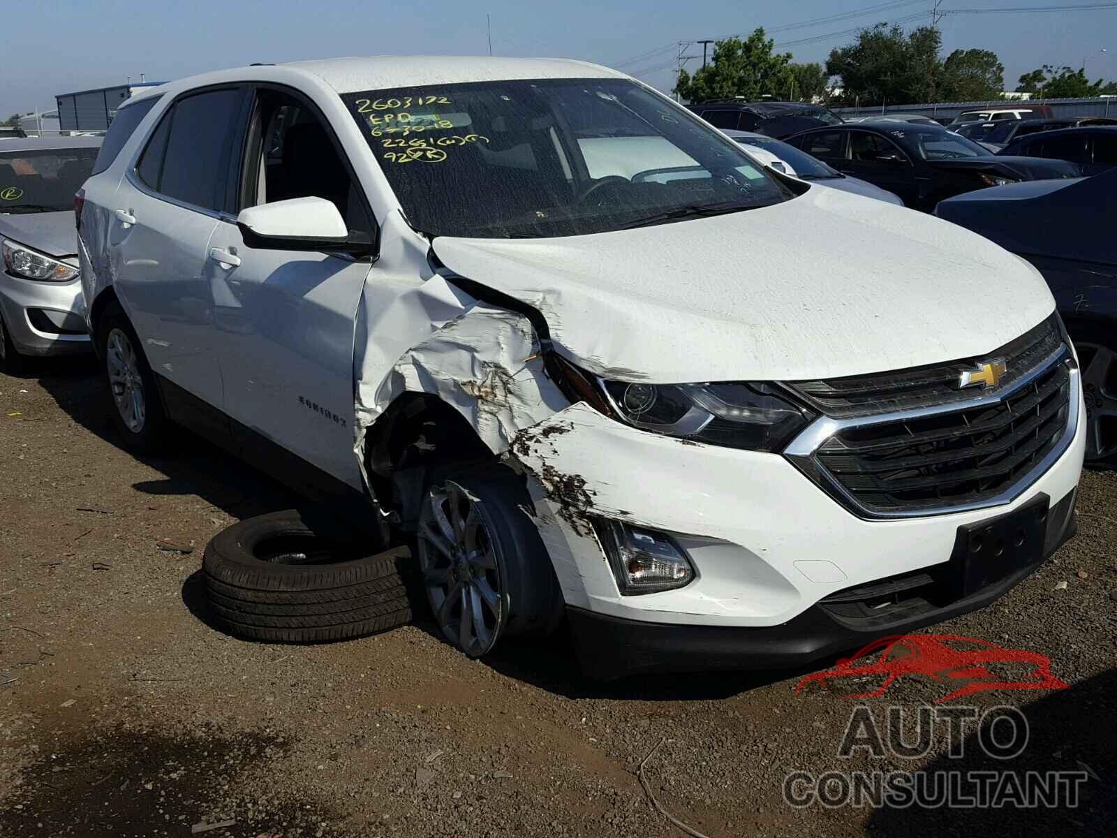 CHEVROLET EQUINOX LT 2018 - 3GNAXSEV3JS554859