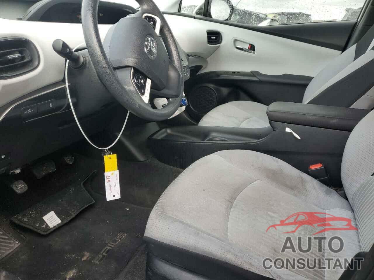 TOYOTA PRIUS 2016 - JTDKBRFU0G3000218