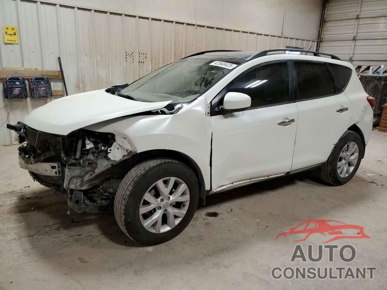 NISSAN MURANO 2012 - JN8AZ1MU6CW104768