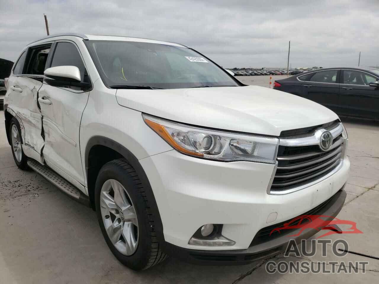 TOYOTA HIGHLANDER 2016 - 5TDDKRFH4GS225011