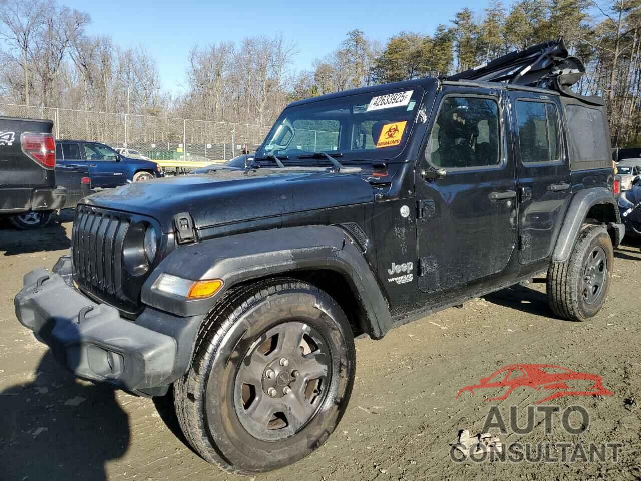 JEEP WRANGLER 2021 - 1C4HJXDG5MW527034