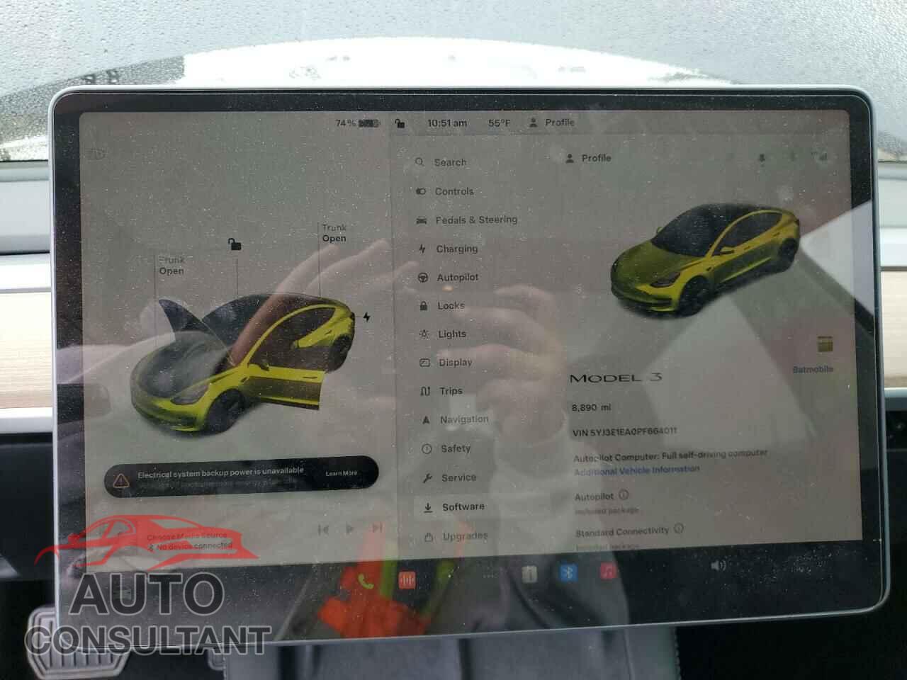 TESLA MODEL 3 2023 - 5YJ3E1EA0PF664011