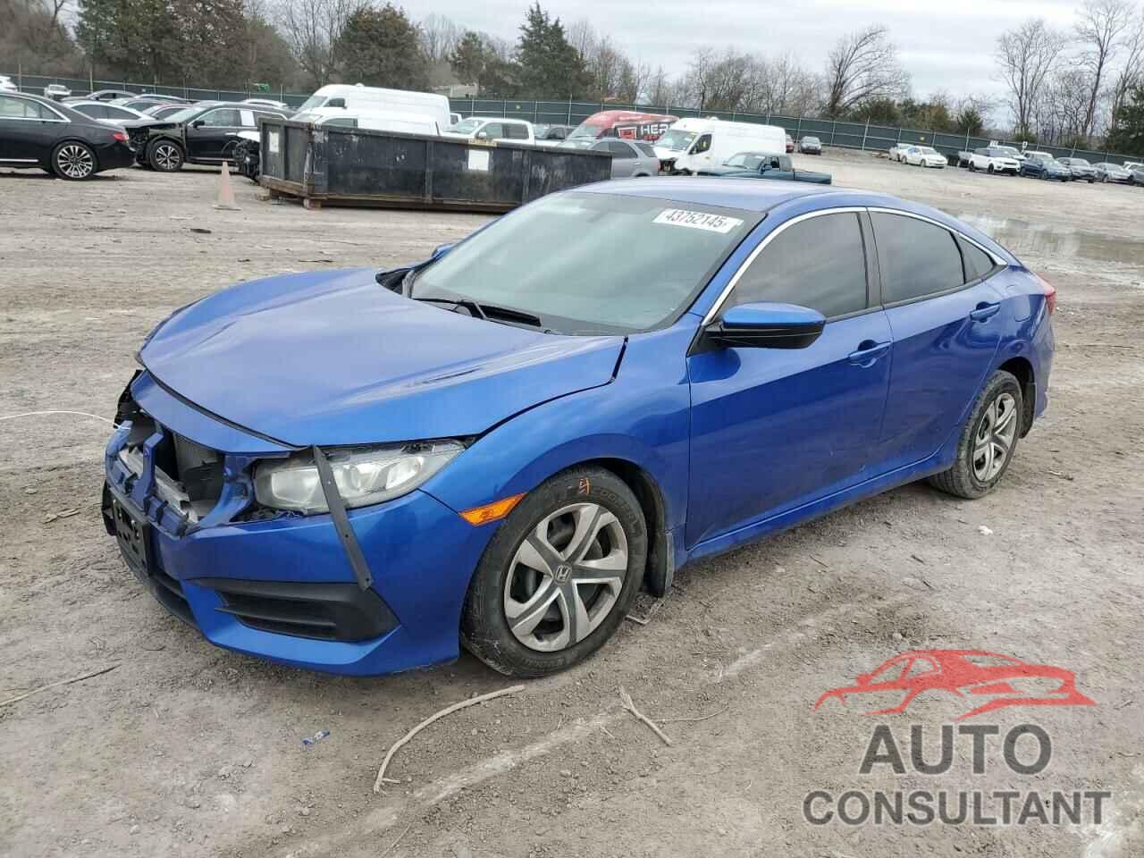 HONDA CIVIC 2016 - 19XFC2F54GE218329