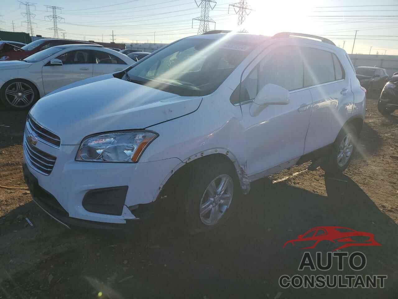 CHEVROLET TRAX 2016 - KL7CJPSB7GB594664