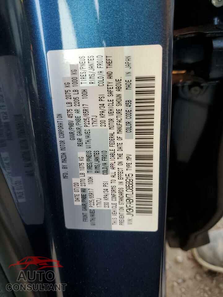 MAZDA CX-5 2020 - JM3KFABM7L0858915