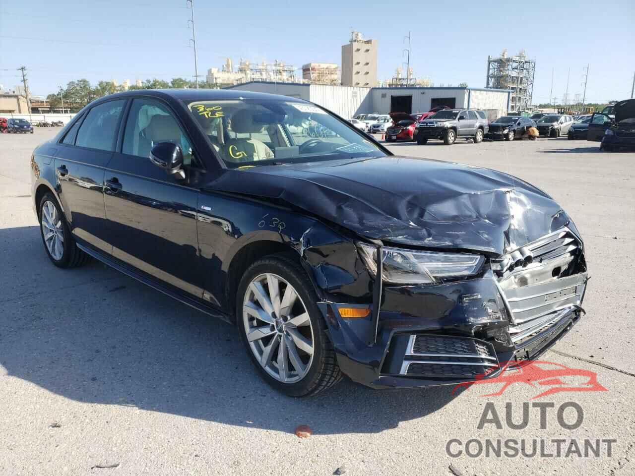 AUDI A4 2018 - WAUKMAF49JA102659