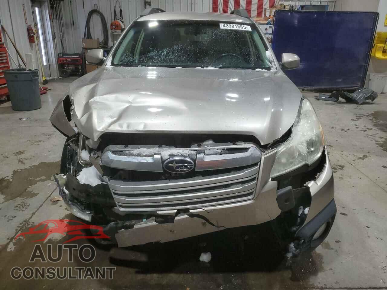 SUBARU OUTBACK 2014 - 4S4BRBCC0E3328794