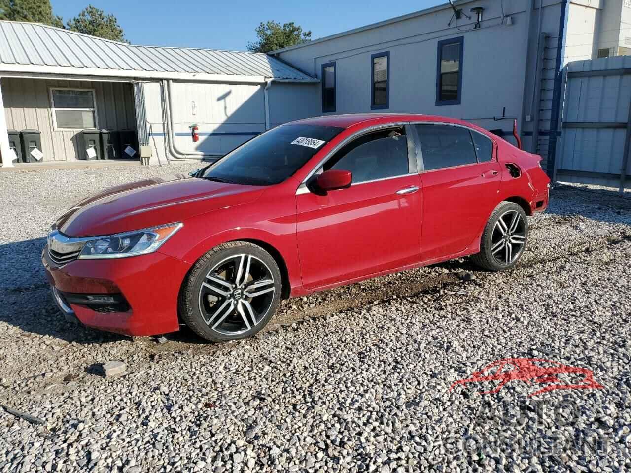 HONDA ACCORD 2017 - 1HGCR2F19HA040972