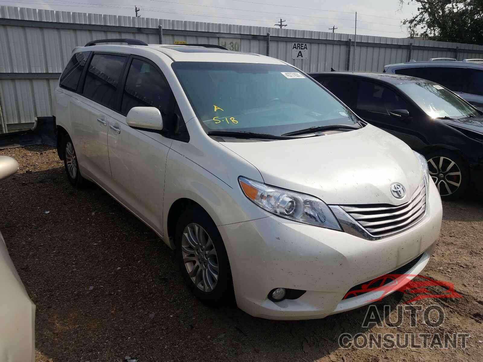 TOYOTA SIENNA 2017 - 5TDYZ3DC8HS820463