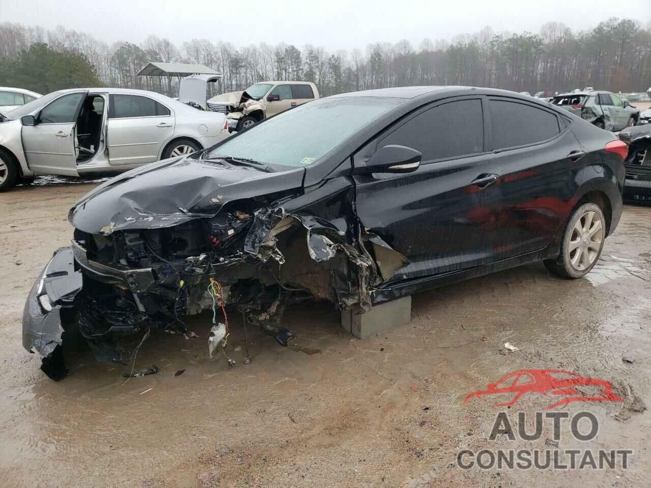 HYUNDAI ELANTRA 2012 - 5NPDH4AE6CH102325