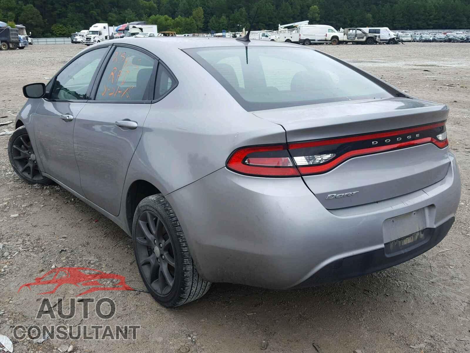 DODGE DART 2016 - 1C3CDFAAXGD529927