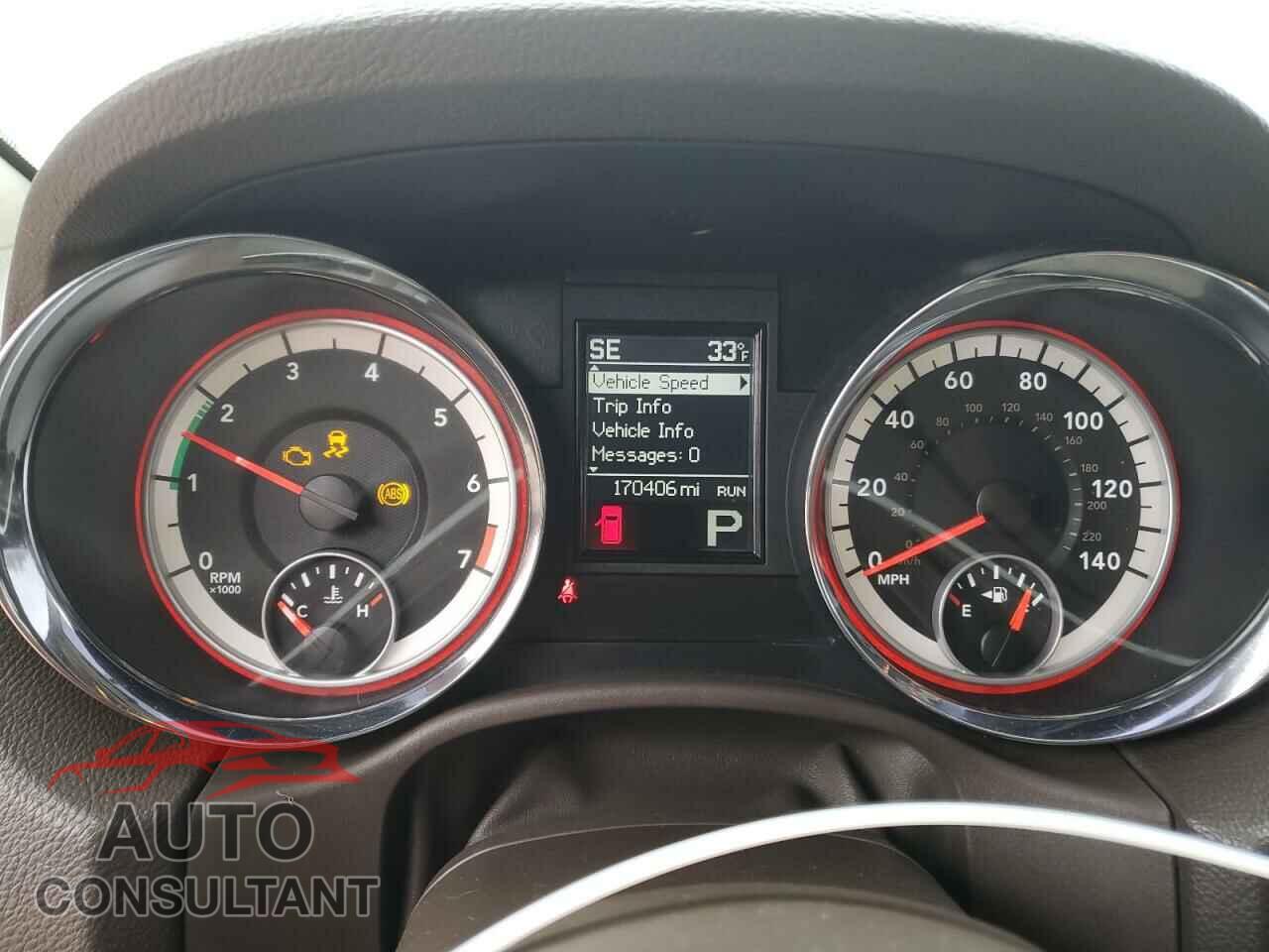 DODGE DURANGO 2011 - 1D4RE2GG0BC639460