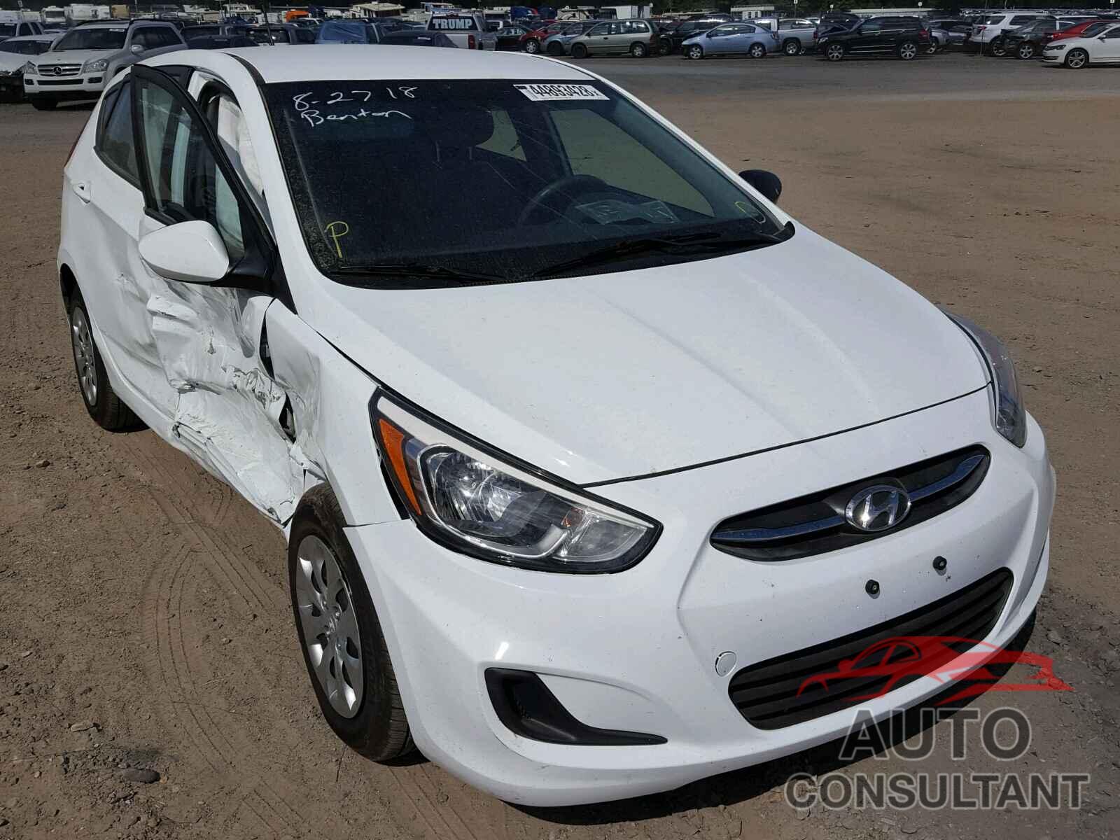 HYUNDAI ACCENT 2016 - KMHCT5AE6GU268657