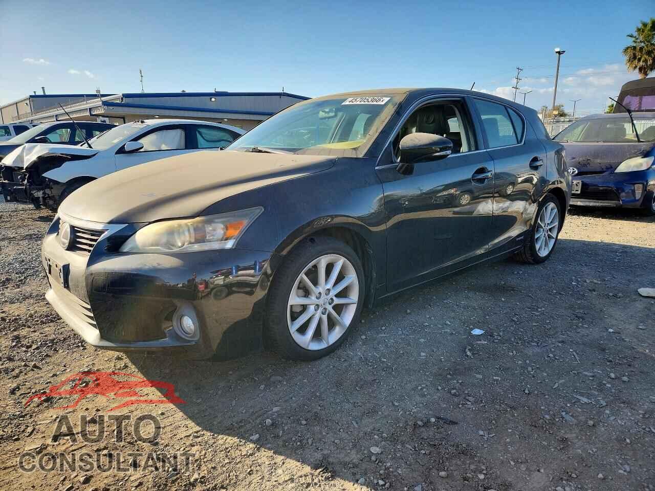 LEXUS CT 200 2013 - JTHKD5BHXD2161655