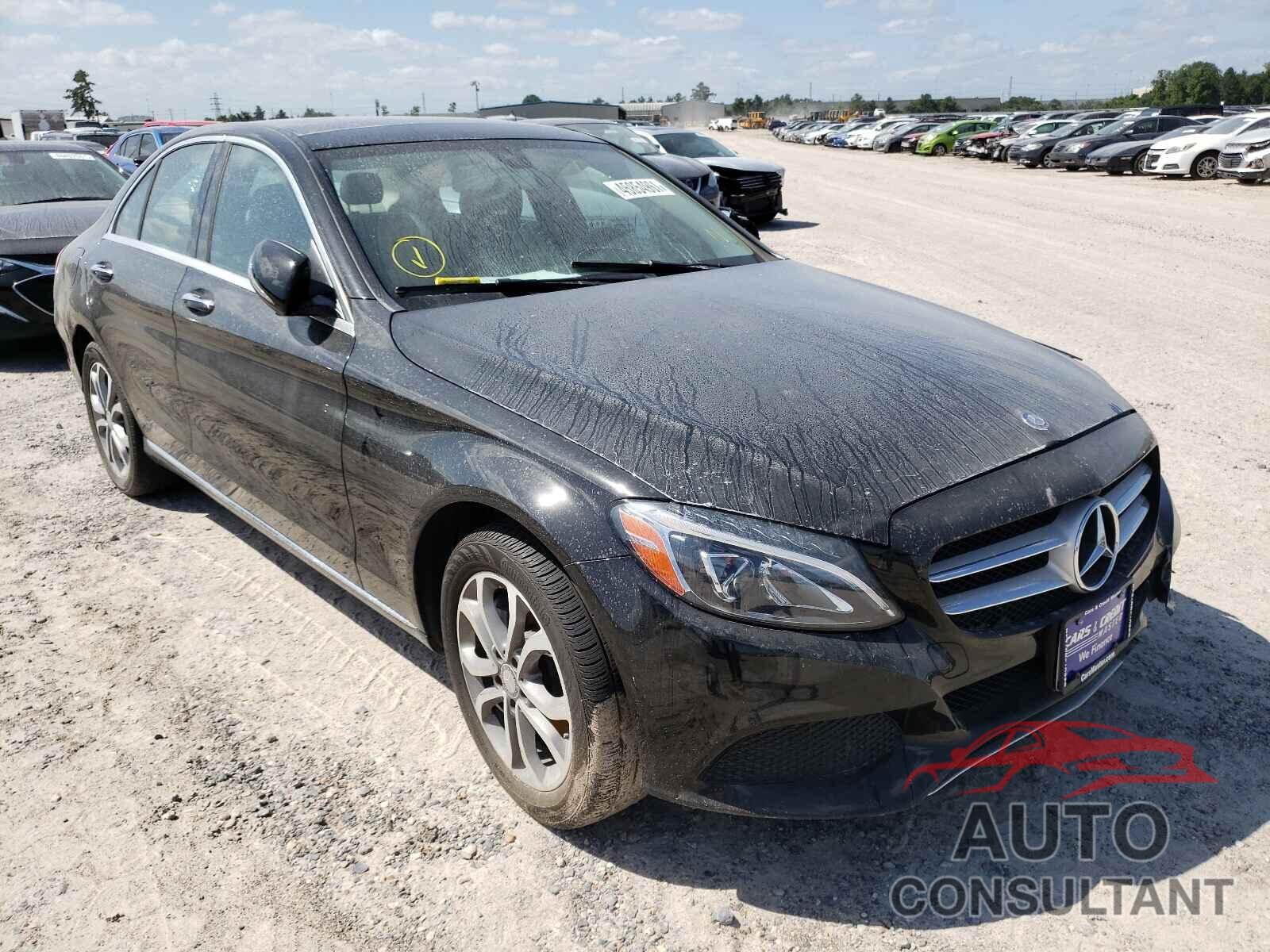 MERCEDES-BENZ C CLASS 2017 - 55SWF4KB0HU180171