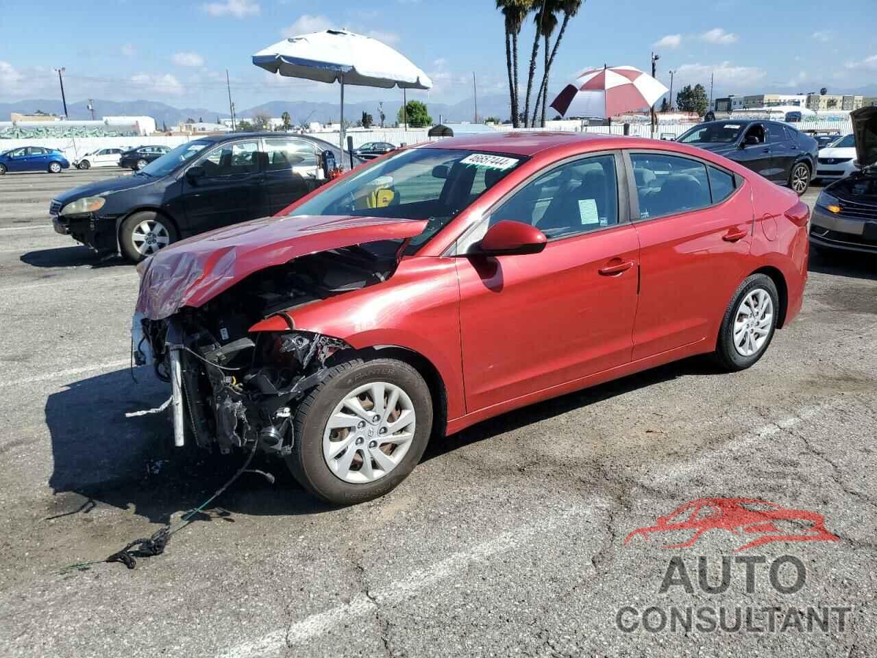HYUNDAI ELANTRA 2018 - 5NPD74LFXJH307121