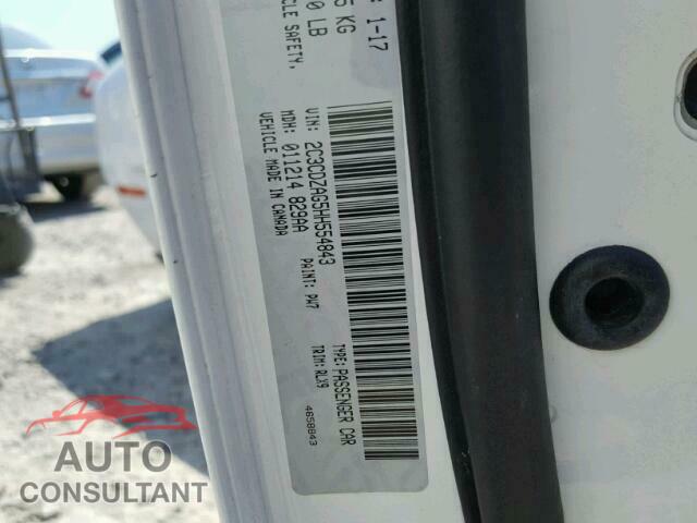 DODGE CHALLENGER 2017 - 2C3CDZAG5HH554843