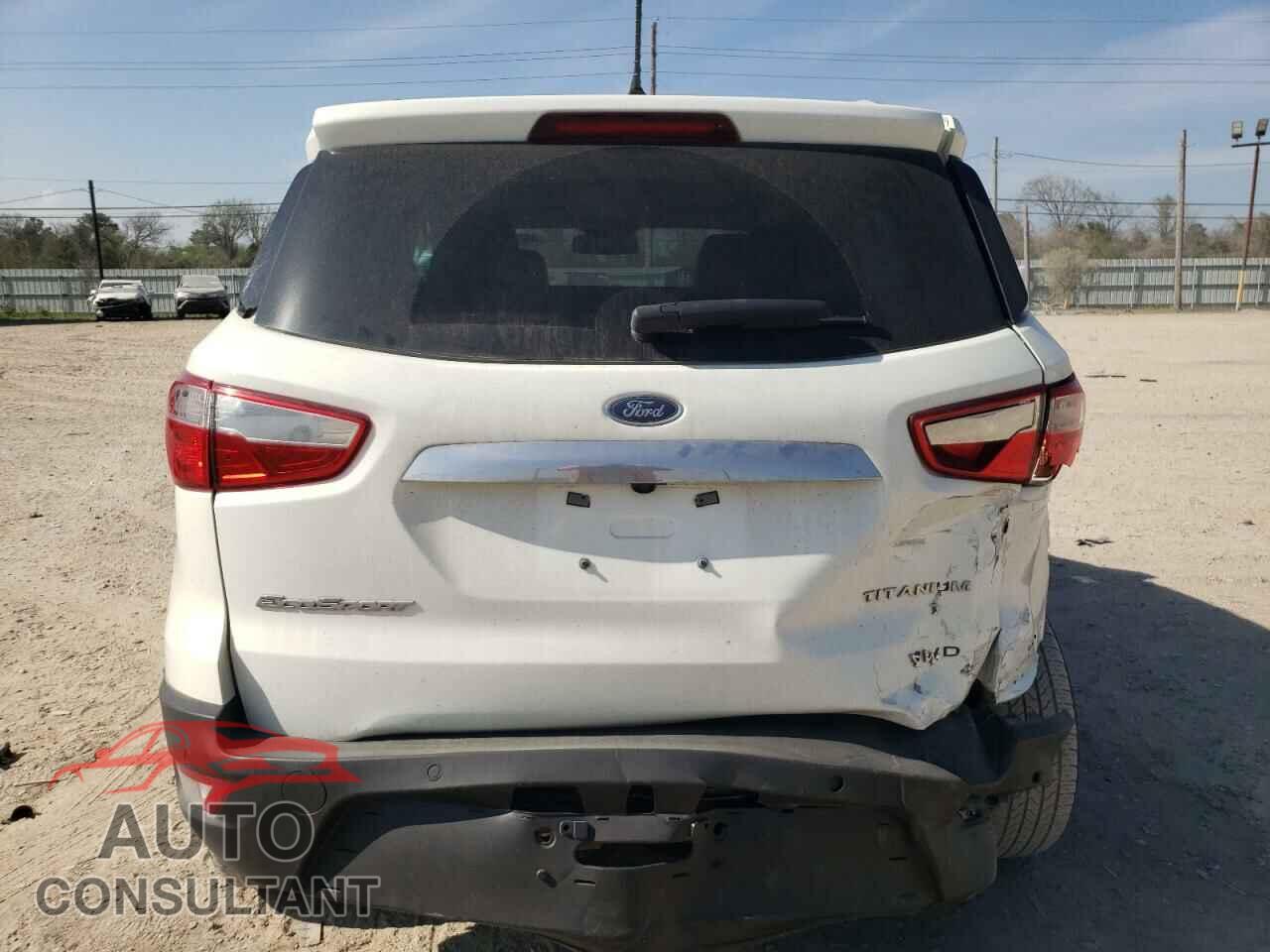 FORD ECOSPORT 2021 - MAJ6S3KL6MC412866